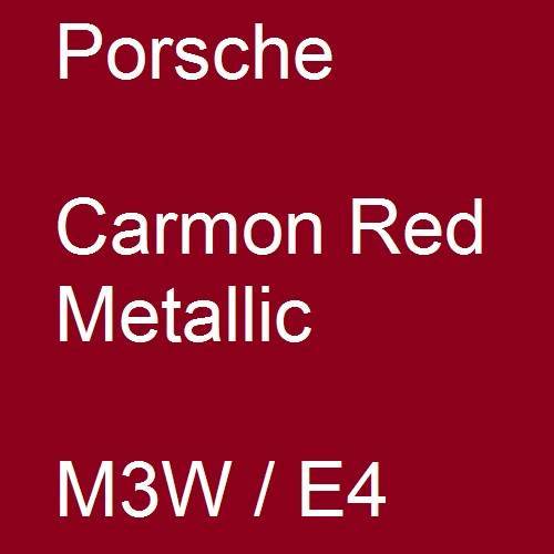 Porsche, Carmon Red Metallic, M3W / E4.